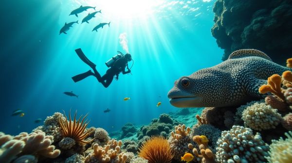 Maîtriser la plongée pour découvrir la faune sous-marine